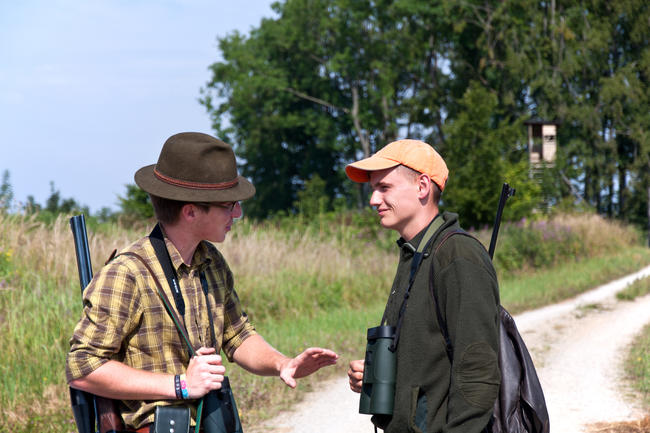 Viele Redewendungen werden noch immer bei der Jagd verwendet.