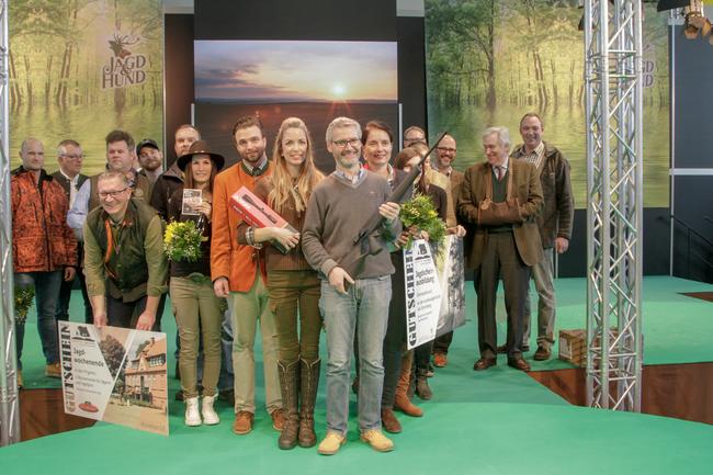 Die glücklichen GewinnerInnen der Aktion Gemeinsam Jagd erleben in Dortmund 2019