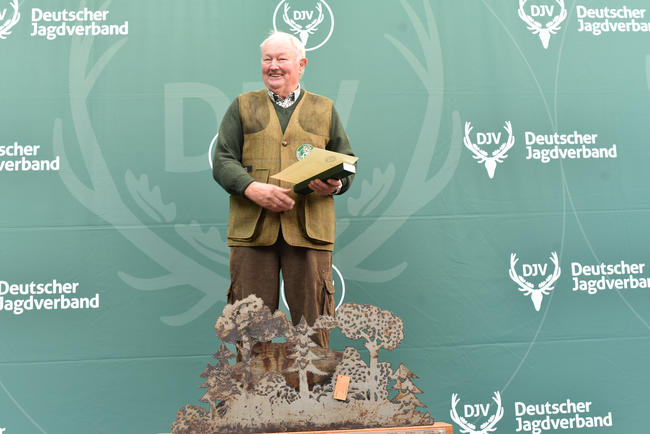 Wilhelm Cordes gewinnt mit 343 Punkten die Gesamtwertung der DJV-Bundesmeisterschaft 2019. 