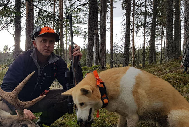 Wildökologe Fredrik Widemo von der Schwedischen Universität für Agrarwissenschaften