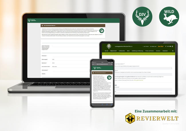 Über die Seite portal.jagdverband.de können Revierinhaber ihre Monitoring-Ergebnisse jetzt online erfassen.