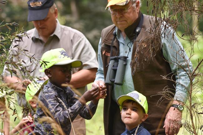 DJV-Präsident Hartwig Fischer auf Erlebnisreise mit Nettis Naturkindern