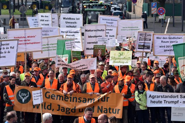 In nur fünf Tagen haben die Vertreter des ländlichen Raums mehr als 500 Menschen mobilisert.