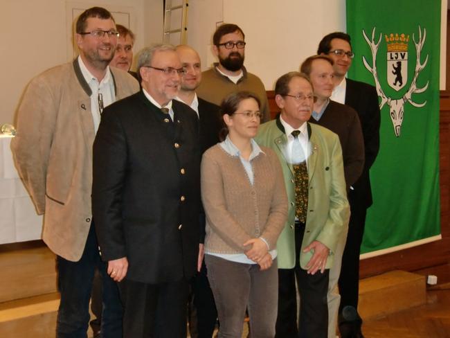 Neuer Vorstand LJV-Berlin im November 2015