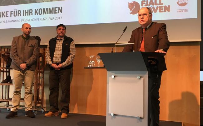 DJV-Präsident Hartwig Fischer begrüßt Hanwag und Fjällräven als neue DJV-Premiumpartner.
