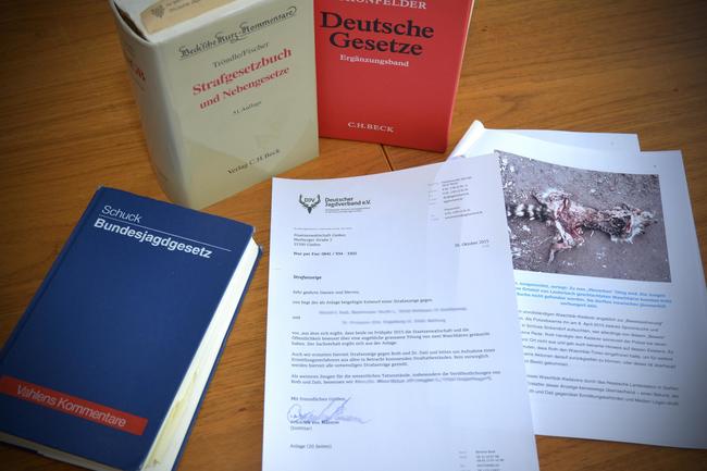 DJV stellt Strafanzeige gegen Dr. Francesco Dati (Marburg) und Harald Roth (Herbstein)