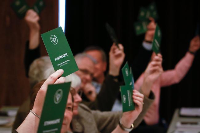 Abstimmung auf dem Bundesjägertag in Wolfsburg