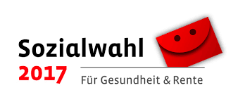 Offizielles Logo der Sozialwahl 2017