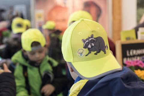 Der Deutsche Jagdverband zeigt in Hannover, wie mit jagdlicher Naturpädagogik ein fächerübergreifender Unterricht lebendig und spannend gestaltet werden kann. (Quelle: Kapuhs/DJV)