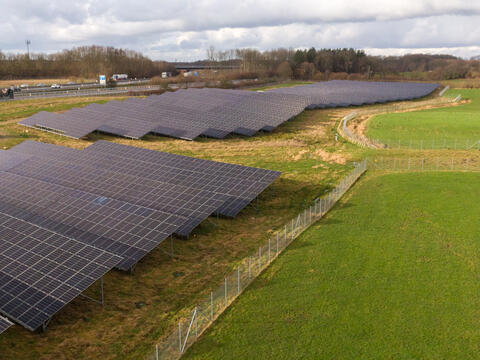 Photovoltaik-Freiflächenanlage