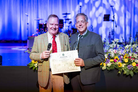 Joachim F. Weinlig-Hagenbeck, ehemaliger Präsident des Landesjagdverbands Hamburg