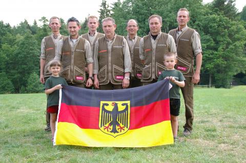 Deutsche Mannschaft EM 2015 Pisek / Tschechien