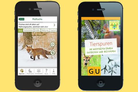 LON Tierspuren App (Quelle: DJV)