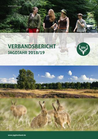 Verbandsbericht 2018/2019 (Quelle: DJV)