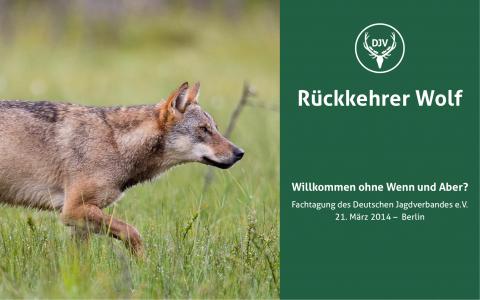 Wolfstagung in Berlin 2014, Foto: Rolfes/DJV (Quelle: Rolfes/DJV)