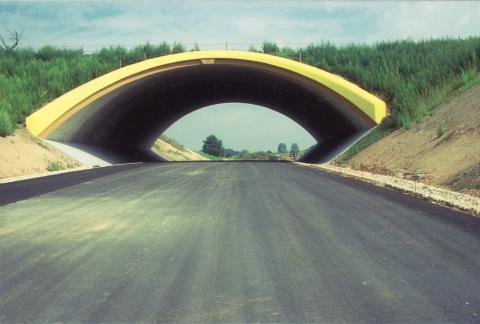 Bau Grünbrücke