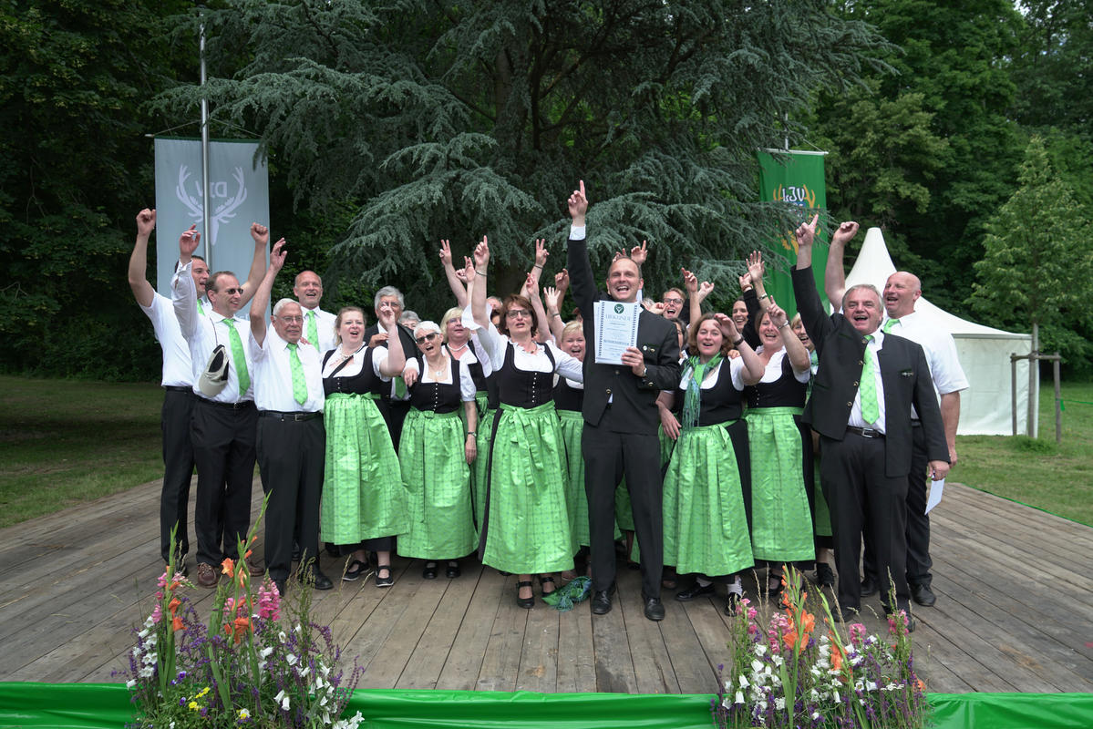 Bundessieger Klasse G: Gruppe der Kreisjägerschaft Krefeld aus Nordrhein-Westfalen  (Quelle: Stifter/DJV)