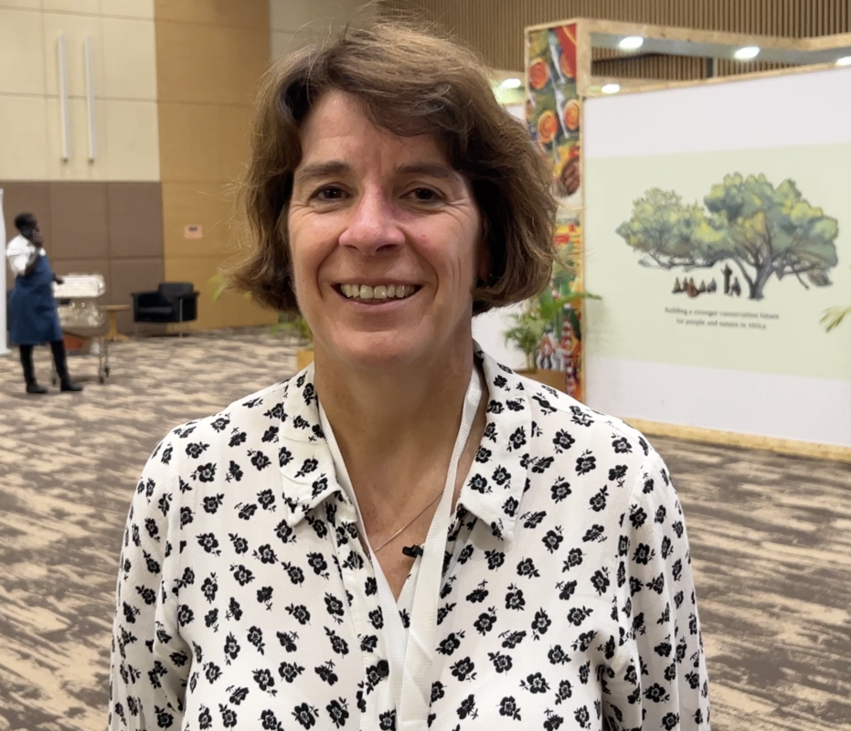 APAC 2022: Dr. Dilys Roe, Vorsitzende der IUCN-Expertengruppe SULi. (Quelle: CIC)