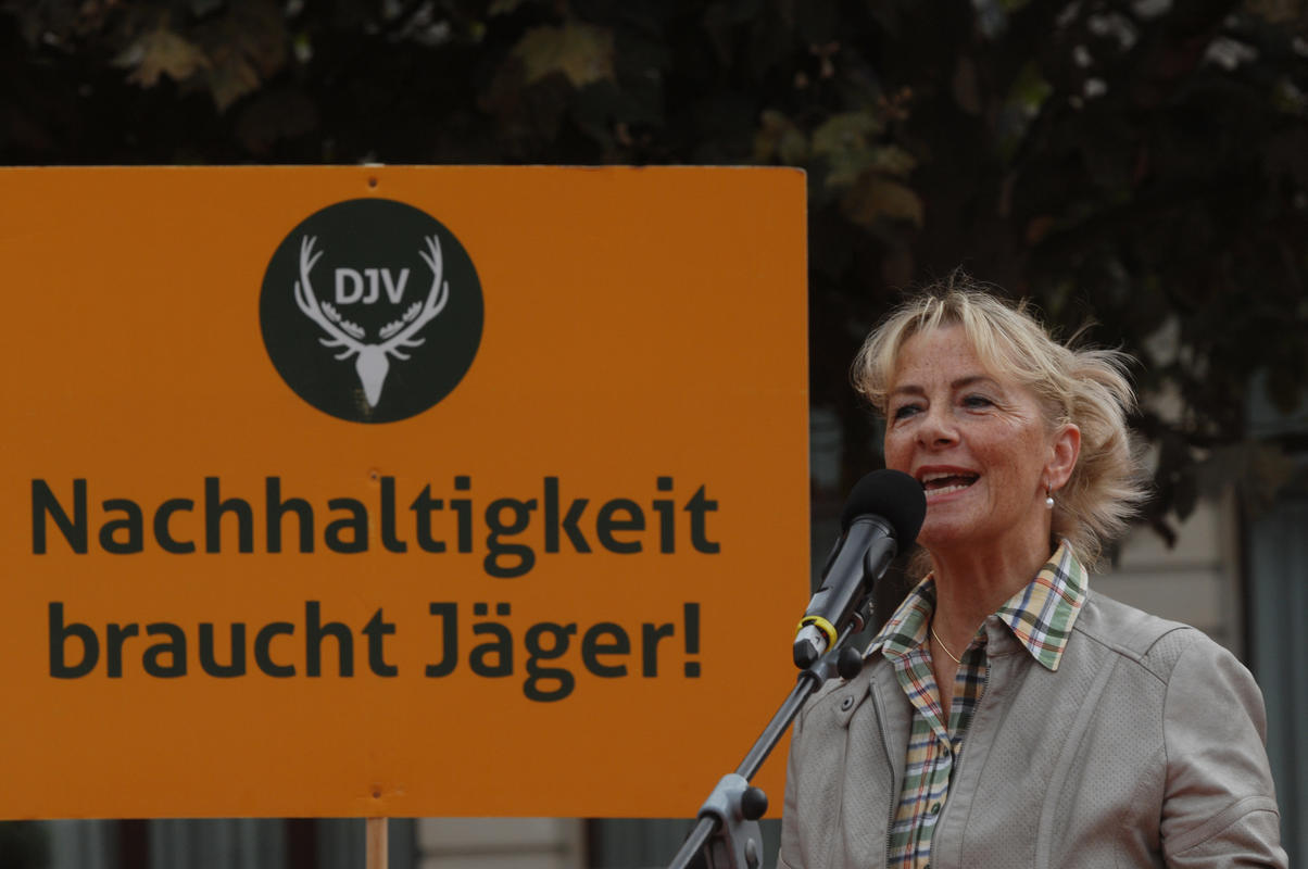 Ursula Hammann (Naturschutzsprecherin der Grünen) (Quelle: Seidemann/DJV)